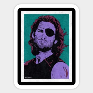 SNAKE PLISSKEN - Escape from New York (Pop Art) Sticker